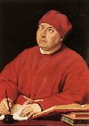 Cardinal Tommaso Inghirami Raffaello